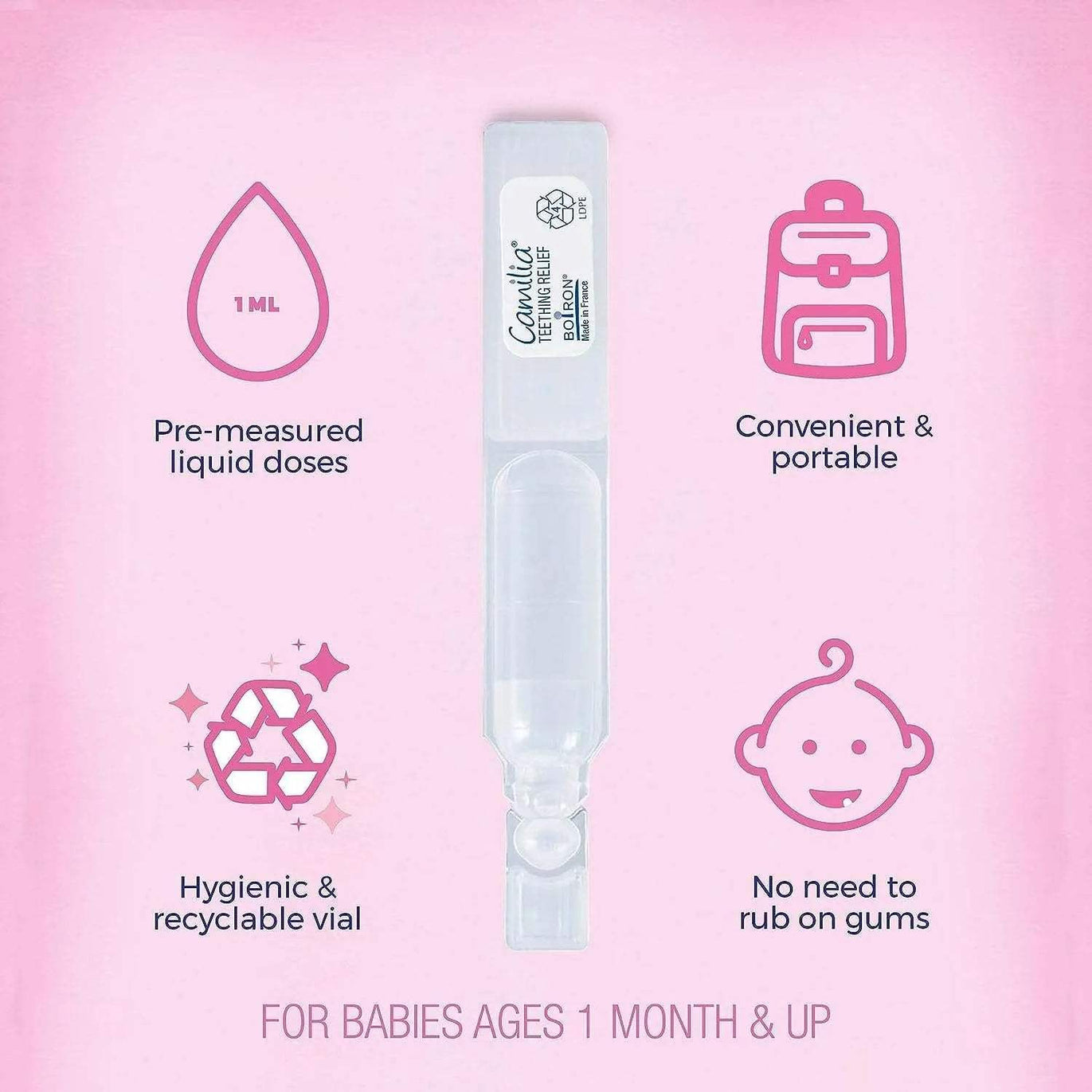 Camilia dent pour troubles de dentition Maroc - Boiron - pour bébé Maroc -www.babyboss.ma