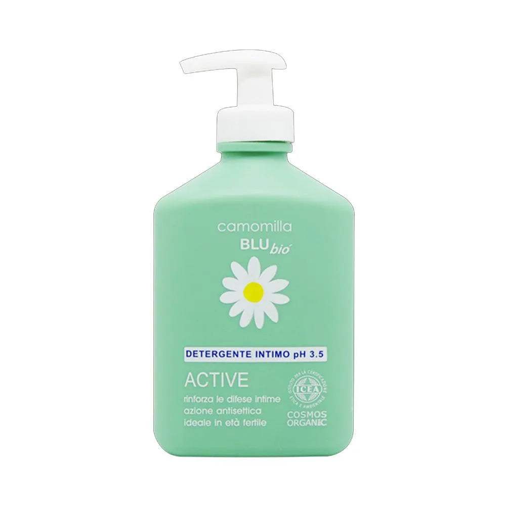 camomilla-blu-active-cosmos-organic-ph-3-5-300ml-babyboss-ma-camomilla-pour-bebe-maroc - Babyboss.ma -bebe-maroc