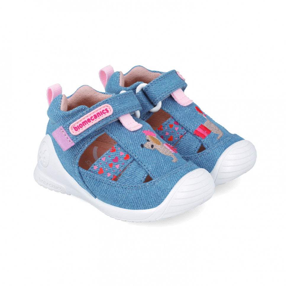 Sandales en Toile Premiers Pas Ergonomiques pour Bébé