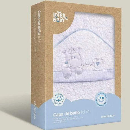 cape de bain blue – Interbaby - Interbaby - pour bébé Maroc -www.babyboss.ma