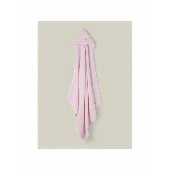 cape de bain – pink – Interbaby - Babyboss.ma - Interbaby - pour bébé maroc