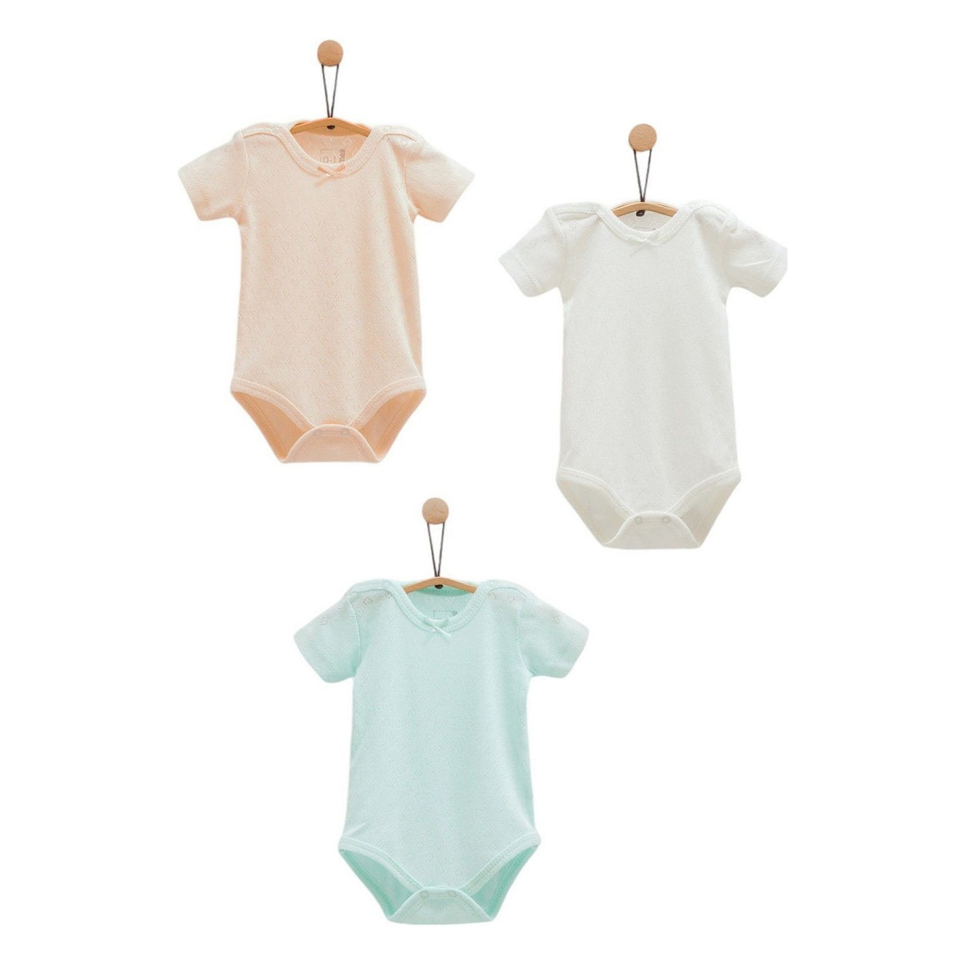Lot de 3 bodies - Caramell - caramell - Body pour bébé Maroc -www.babyboss.ma