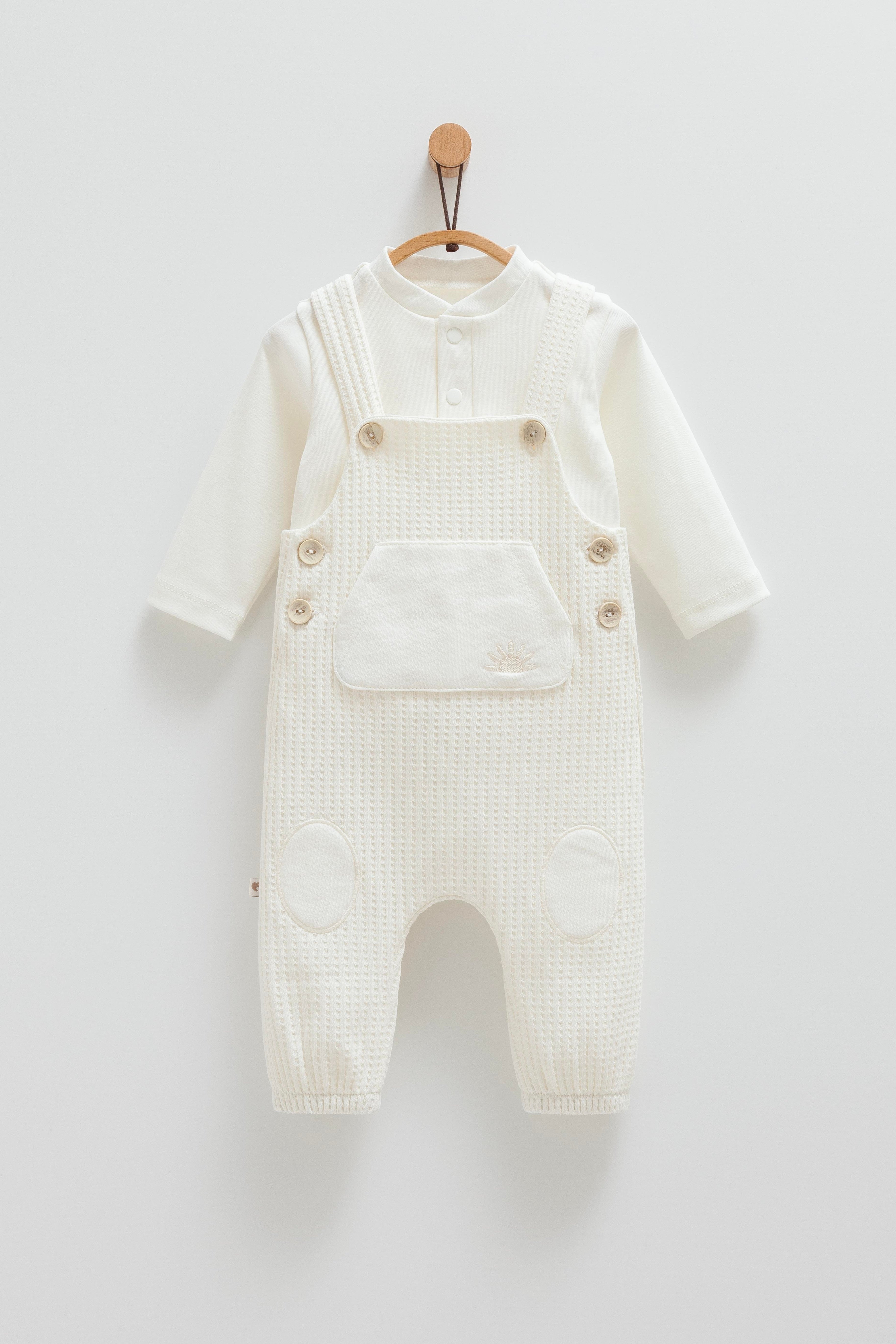 Salopette - caramell - Salopette pour bébé Maroc -www.babyboss.ma