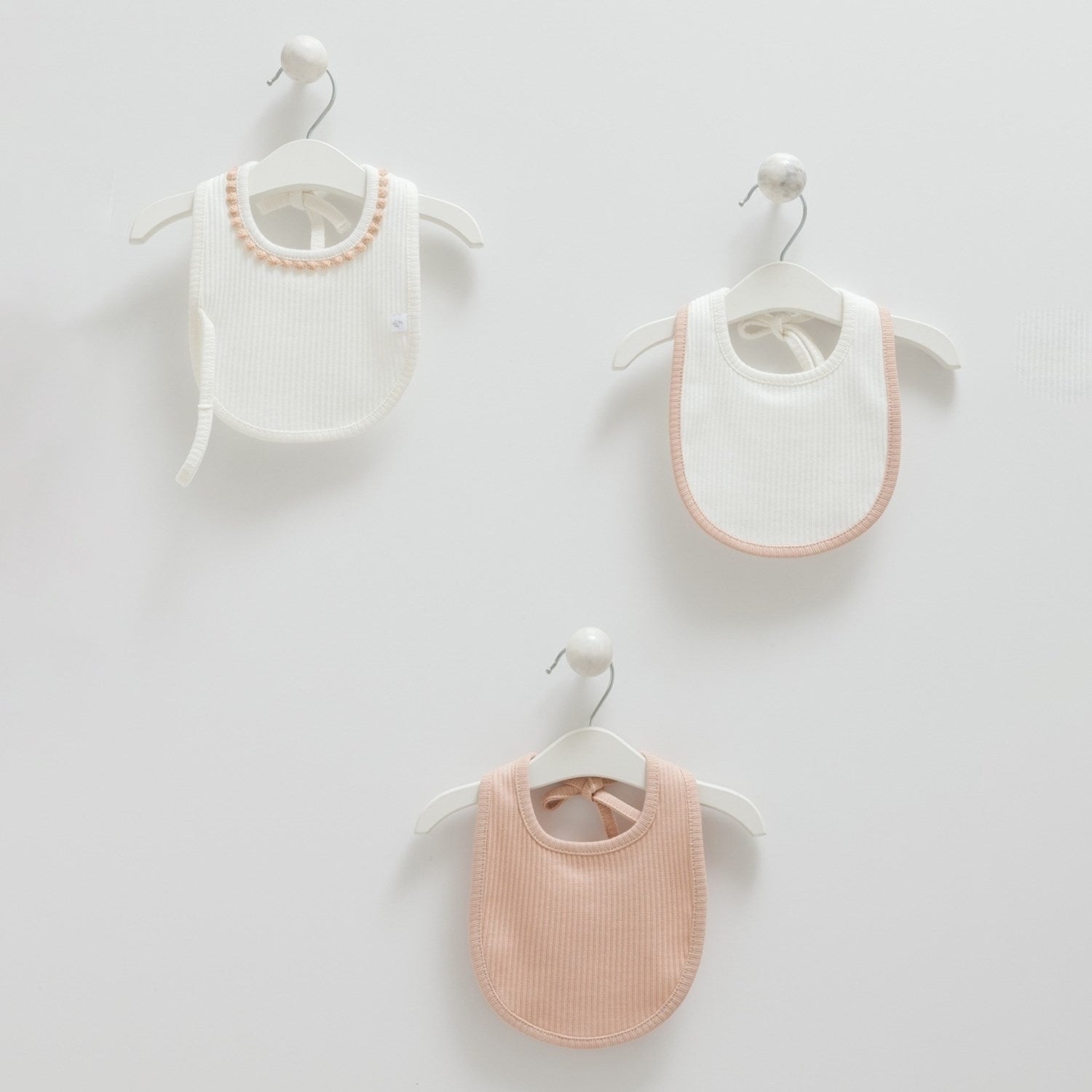 Lot de 3 bavoirs - Caramell
