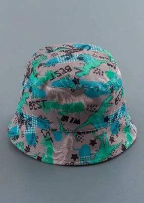 Chapeau de dinosaure pour enfants, couleur bleu clair - babyboss mode - pour bébé Maroc -www.babyboss.ma
