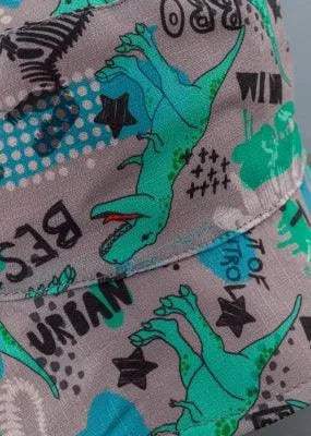 Chapeau de dinosaure pour enfants, couleur bleu clair - babyboss mode - pour bébé Maroc -www.babyboss.ma