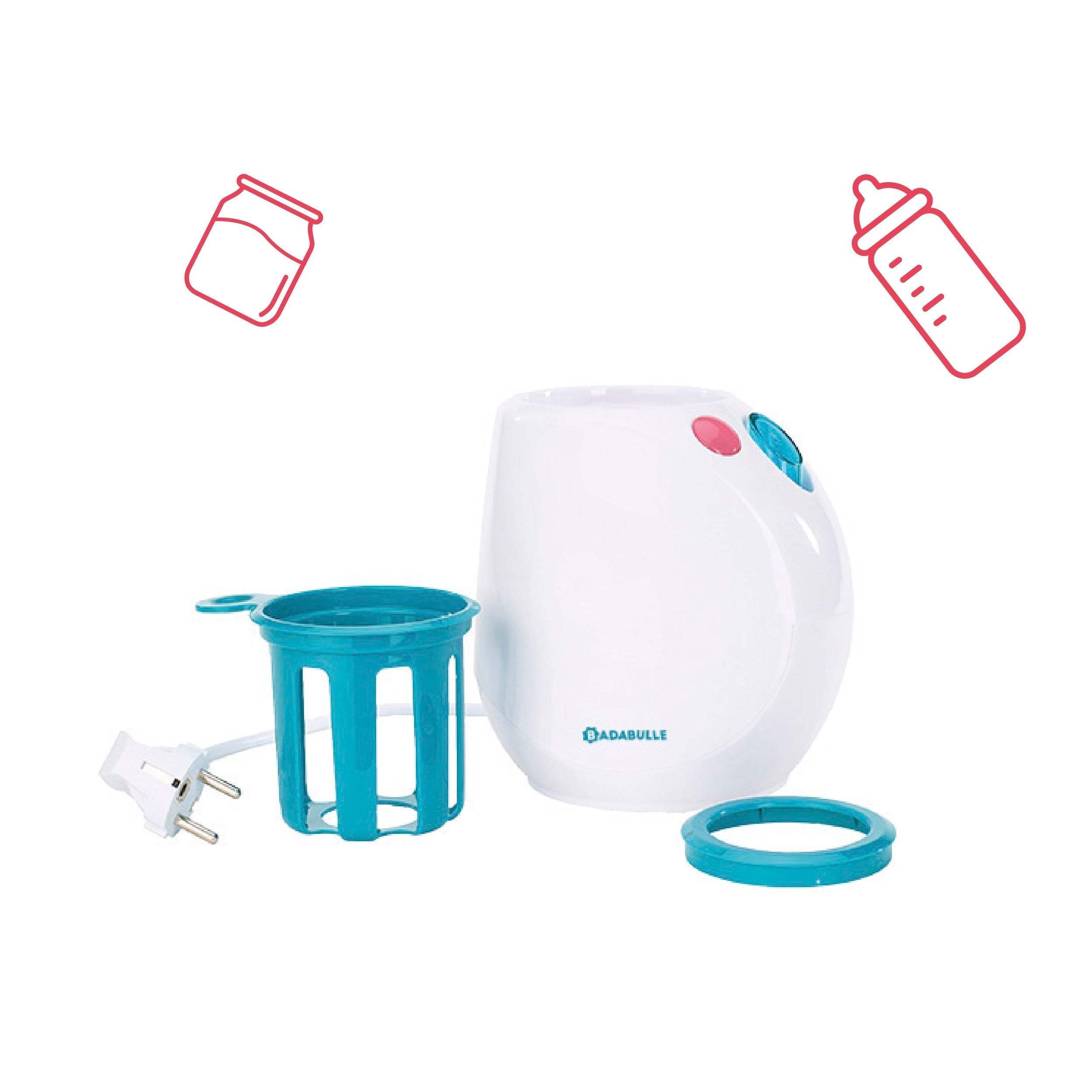 Chauffe biberon Easy+ Maison Badabulle - Badabulle - Chauffe Biberons pour bébé Maroc -www.babyboss.ma