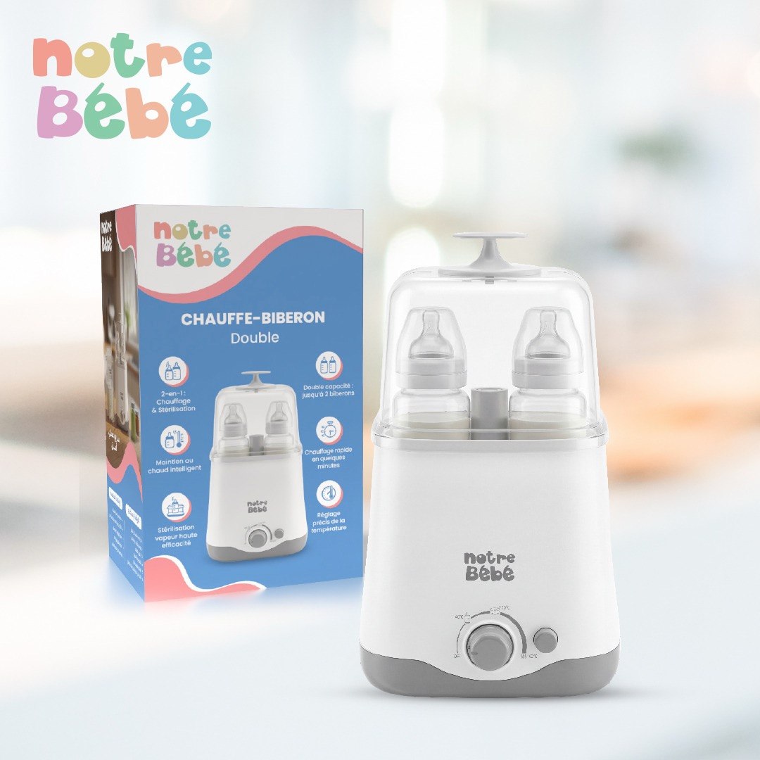 Chauffe-biberon double Notre Bébé