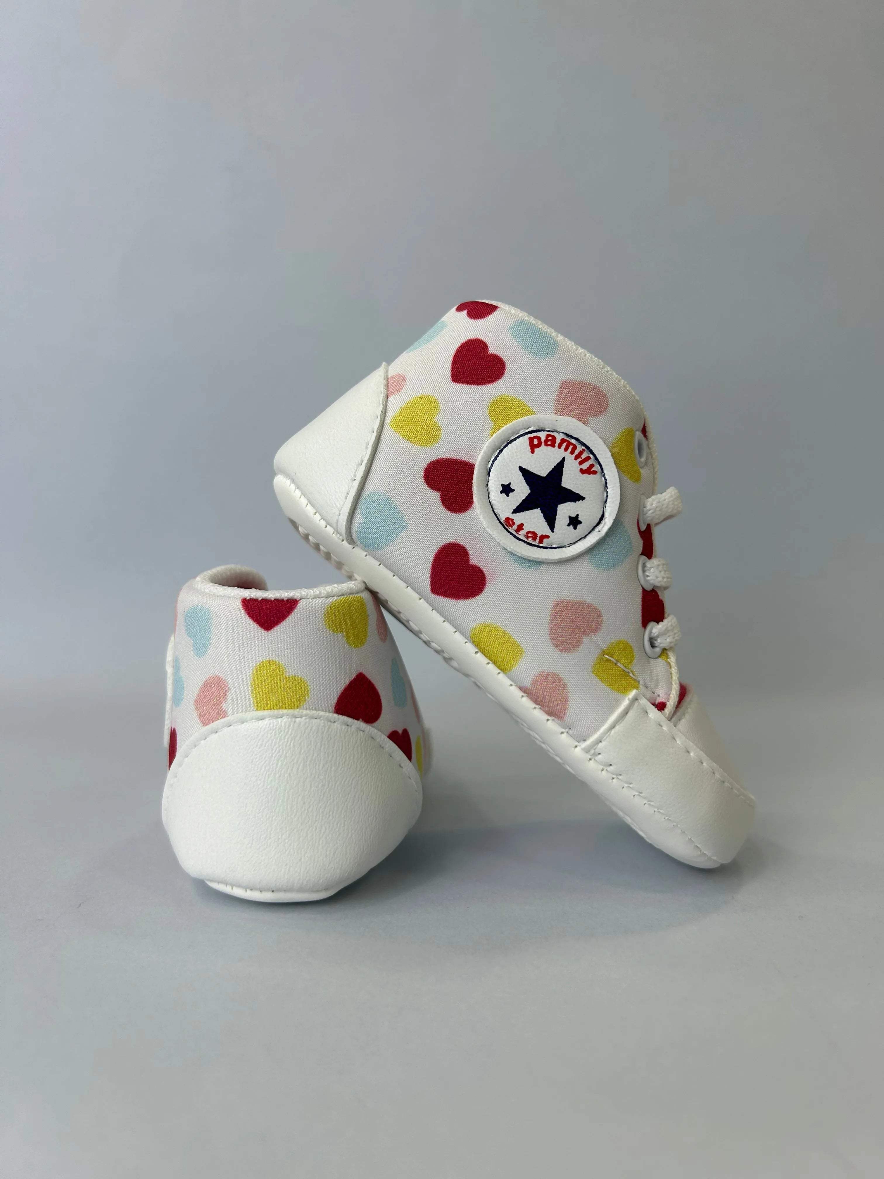 Chaussures pour filles de 6 à 12 mois, "Pamily"2 couleurs - Shoeskids - pour bébé Maroc -www.babyboss.ma