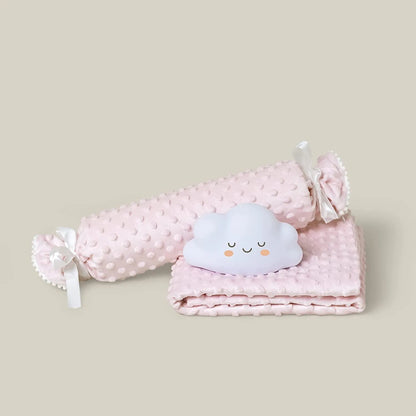 Coffret Cadeau Bébé Couverture Bonbon Avec Coussin Et Lampe - Interbaby - Babyboss.ma - Interbaby - pour bébé maroc