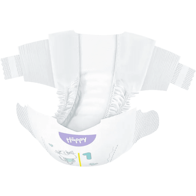 Couches Bébé Happy Taille 4 (8-14 kg) - 44 Pièces - Happy - pour bébé Maroc -www.babyboss.ma