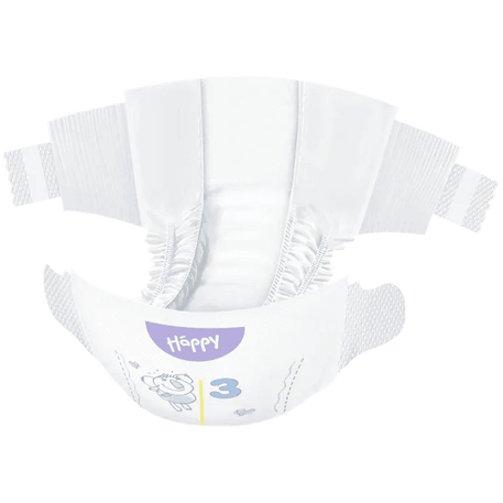 Couches Bébé Happy Taille 5 (11-18 kg) - 52 Pièces - Happy - pour bébé Maroc -www.babyboss.ma