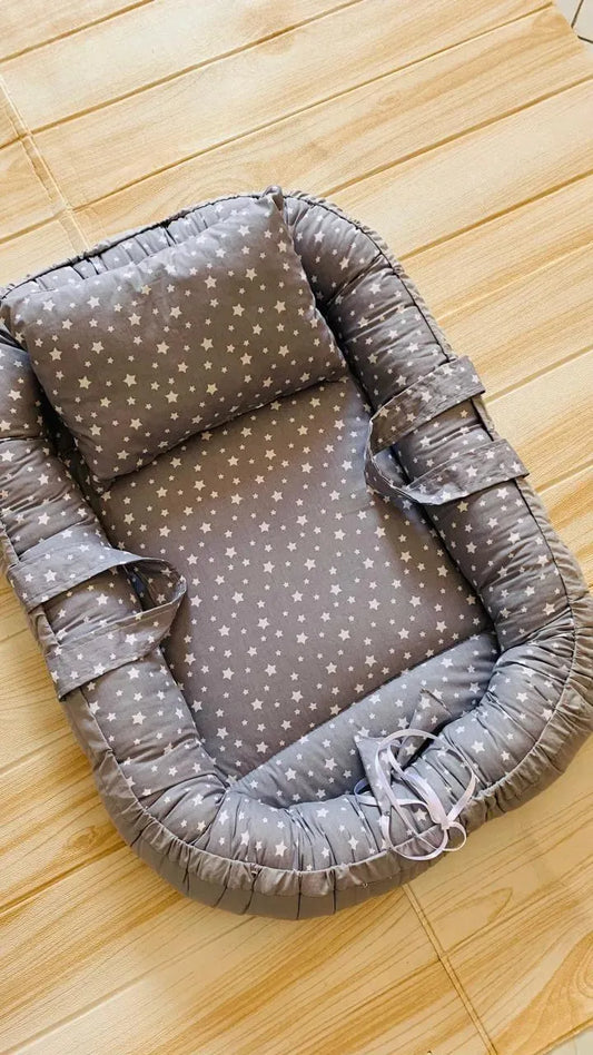 Couffin pour bébé en gris - Babyboss.ma - BABYBOSS - pour bébé maroc