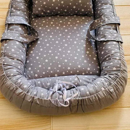 Couffin pour bébé en gris - babyboss toys - pour bébé Maroc -www.babyboss.ma