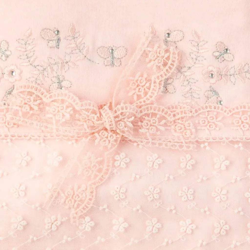 Couverture pour bébé Anna Babba 80×80 - Saumon - Anna babba - pour bébé Maroc -www.babyboss.ma