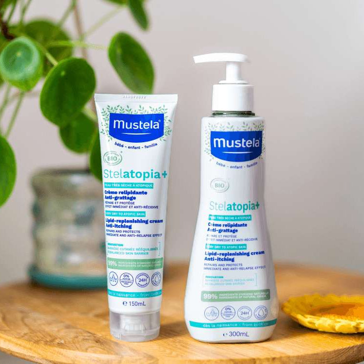 Stelatopia + Crème relipidante anti-grattage certifiée BIO