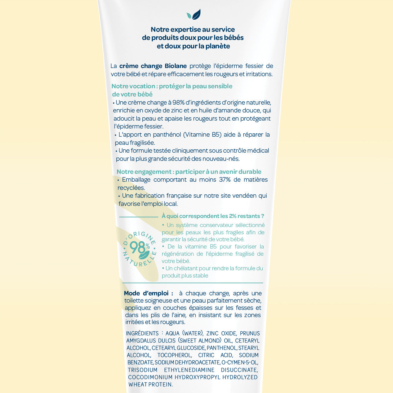 Crème change - Biolane - Biolane - Change - Babyboss.ma