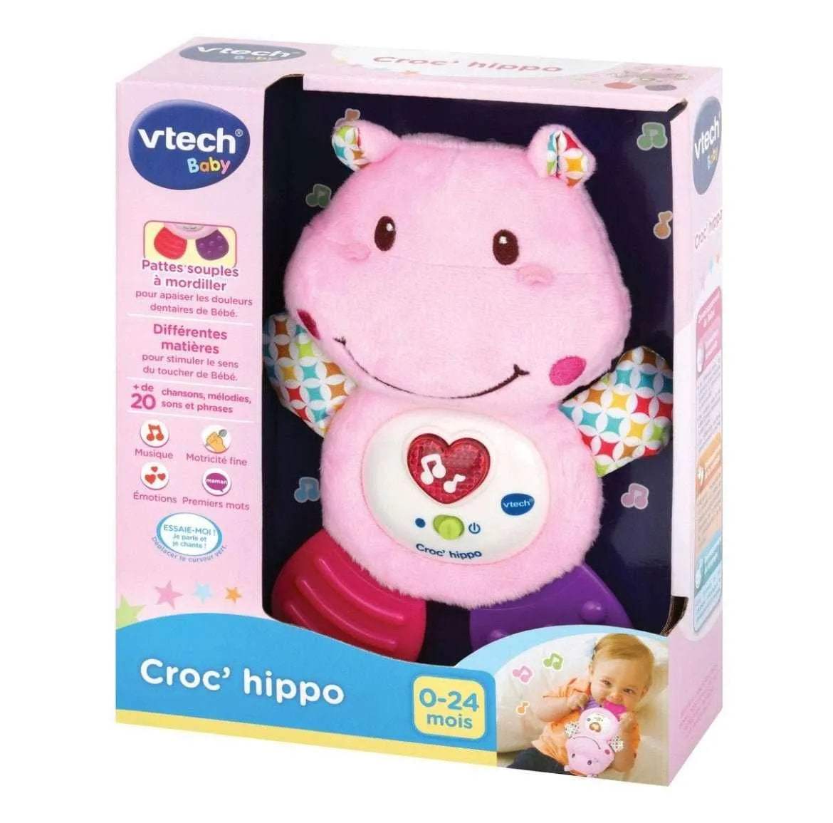 CROC HIPPO – VTECH - Vtech - pour bébé Maroc -www.babyboss.ma