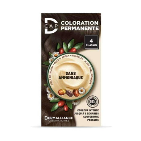 DCAP Coloration Permanante 4 chatain - Dcap - pour bébé Maroc -www.babyboss.ma