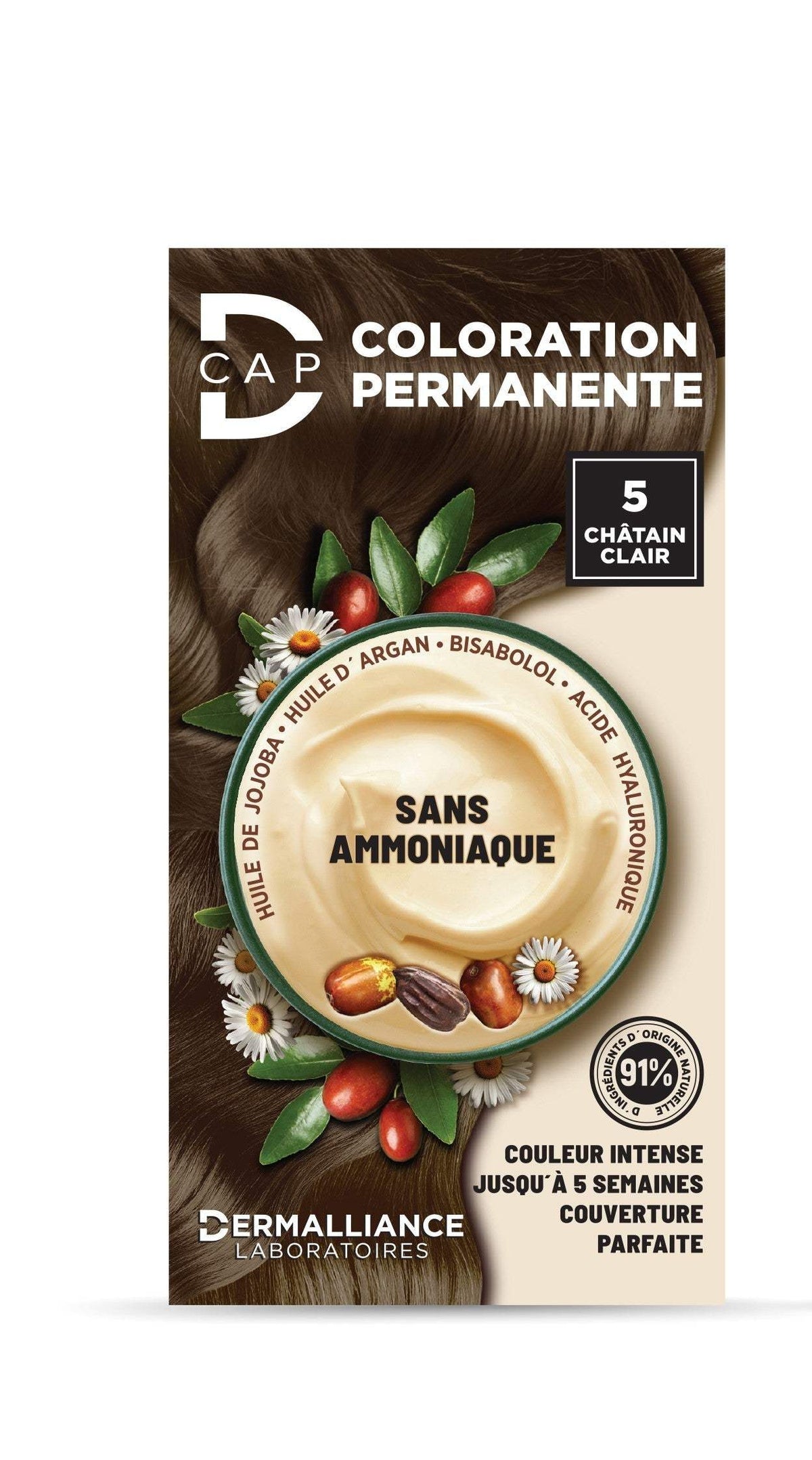D-CAP Coloration Permanente 5 - Châtain Clair