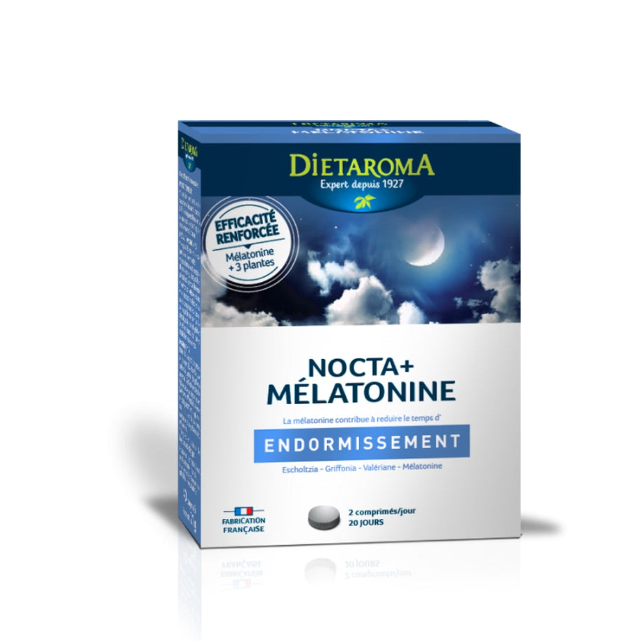 Dietaroma-nocta-melatonine-20cmp - Babyboss.ma -bebe-maroc