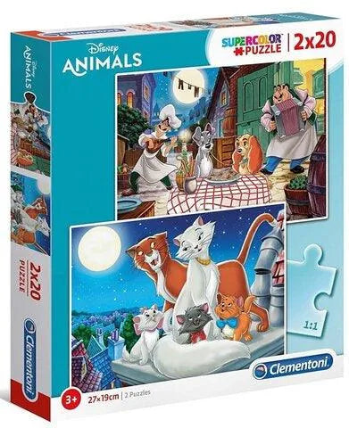 DISNEY ANIMAL FRIENDS - 2X20 PIECES - babyboss toys - pour bébé maroc