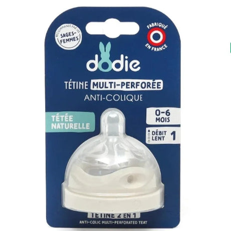 DODIE TEAT & RING TÉTINE BIOMIMÉTISME +0-6 MOIS DÉBIT debit 1
Dodie - BABYBOSS - Dodie - pour bébé maroc