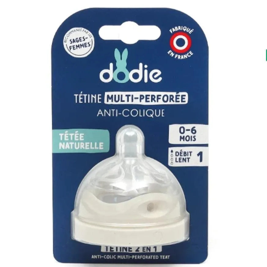 DODIE TEAT & RING TÉTINE BIOMIMÉTISME +0-6 MOIS DÉBIT debit 1
Dodie - BABYBOSS - Dodie - pour bébé maroc