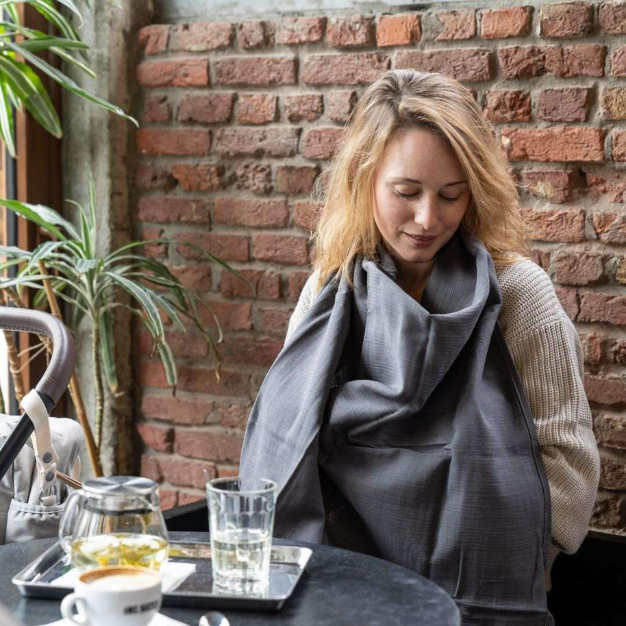 Tablier d'allaitement Mom'N Play Doomoo - Rose - Doomoo - Accessoires d'allaitement pour bébé Maroc -www.babyboss.ma