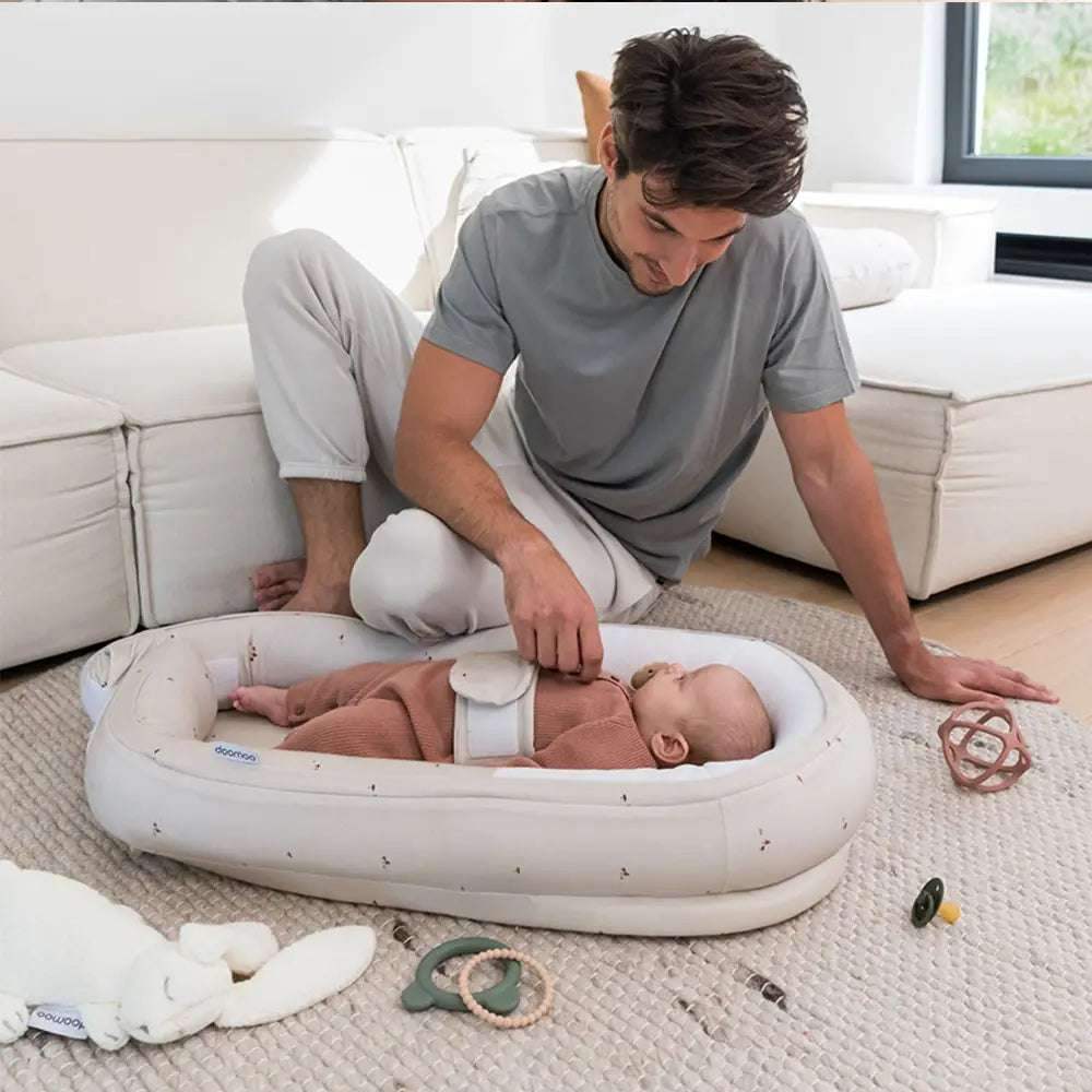 Doomoo Cocoon Réducteur De Lit Mushrooms - Doomoo - Réducteurs Lit Bébé pour bébé Maroc -www.babyboss.ma