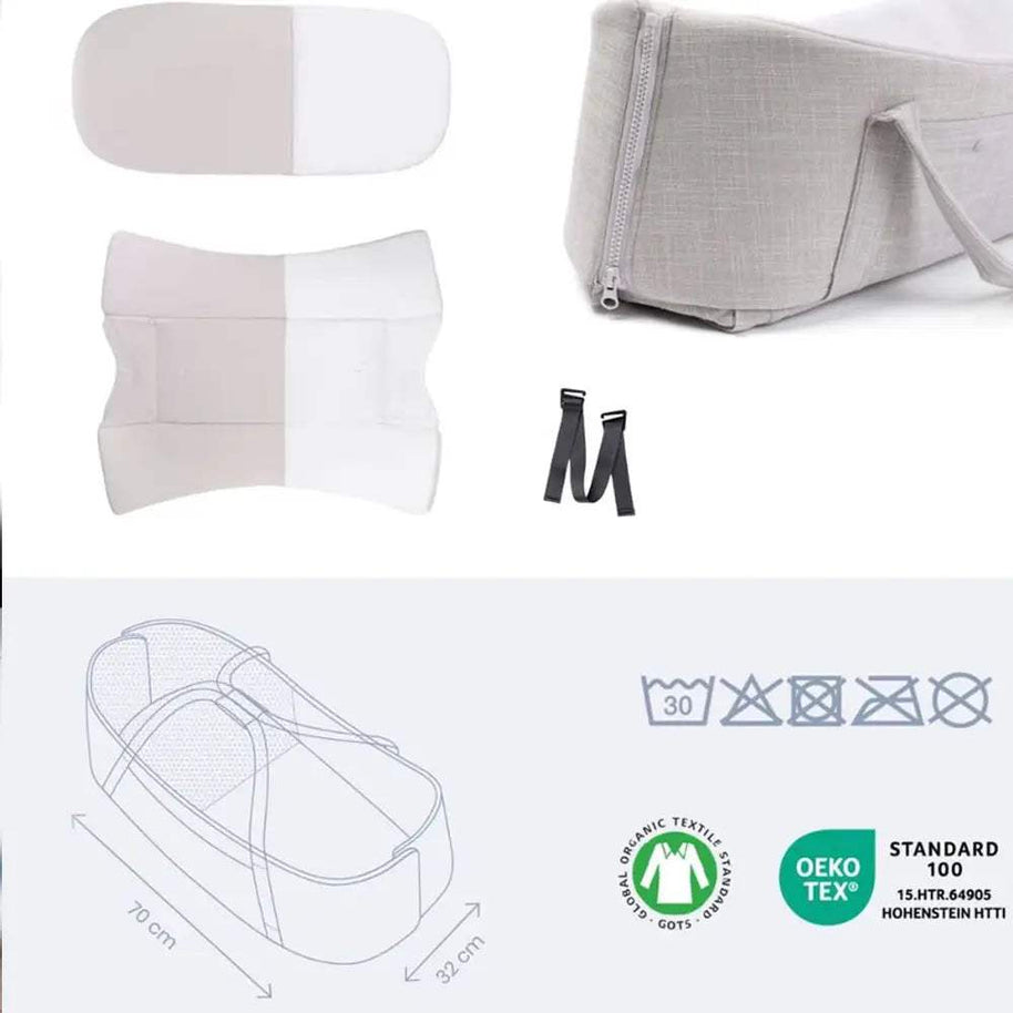 Doomoo Couffin Bébé Nest&Go - Beige - Doomoo - Berceaux pour bébé Maroc -www.babyboss.ma