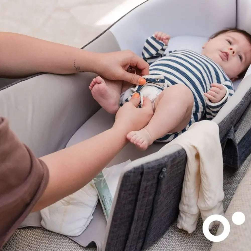 Doomoo Couffin Bébé Nest&Go - Gris - Doomoo - Berceaux pour bébé Maroc -www.babyboss.ma
