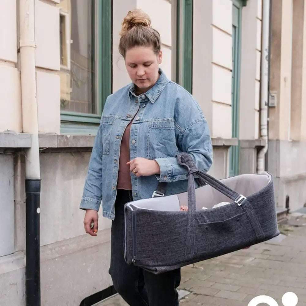 Doomoo Couffin Bébé Nest&Go - Gris - Doomoo - Berceaux pour bébé Maroc -www.babyboss.ma