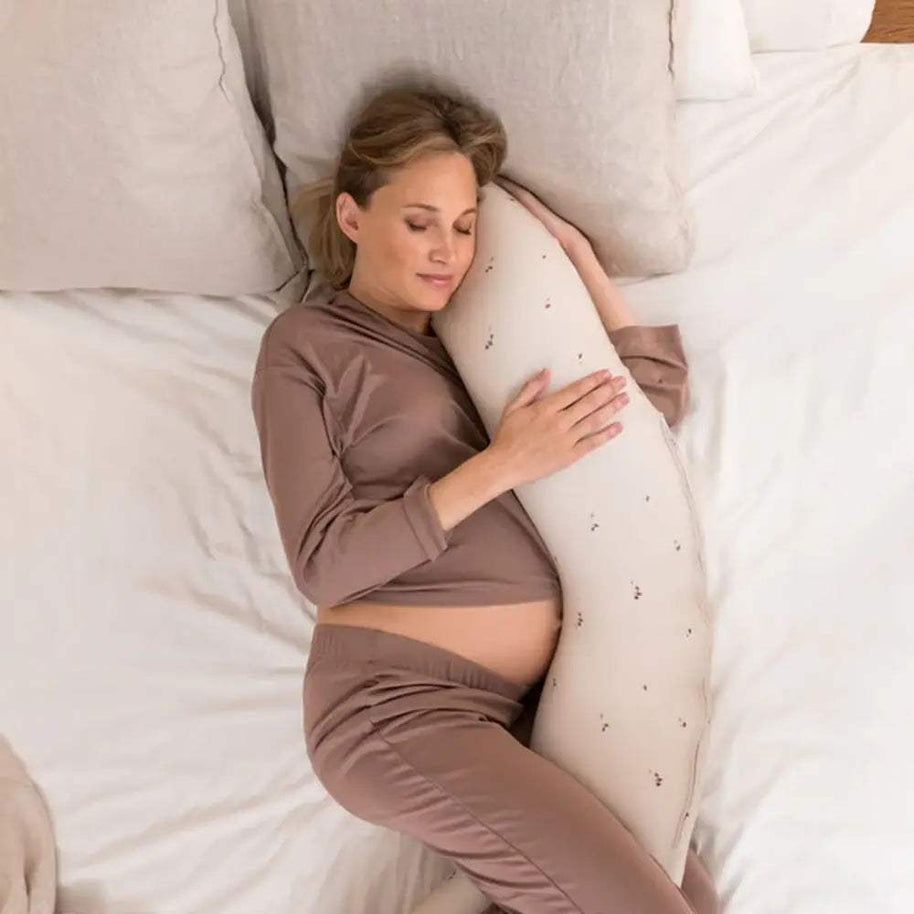Doomoo Coussin d'Allaitement et Maternité BUDDY Mushrooms - Beige - Doomoo - Coussins de Maternité pour bébé Maroc -www.babyboss.ma