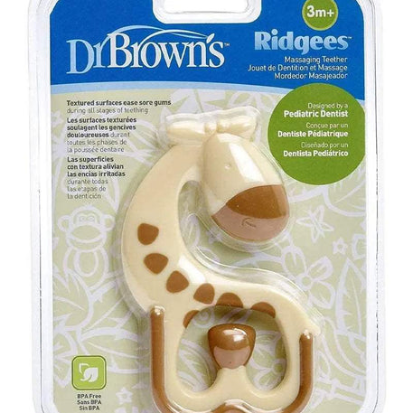 Dr. Brown's Anneau de dentition Apaisant 3M+ - Girafe - Dr. Brown's - Anneau de dentition pour bébé Maroc -www.babyboss.ma
