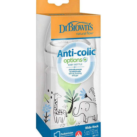 Dr. Brown's Biberon Anti-Colique Options+ 150ml - Lapin - Dr. Brown's - Biberon pour bébé Maroc -www.babyboss.ma