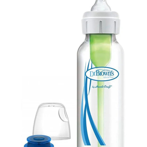 Dr. Brown's Biberon Pour Système d'Alimentation Spécialisé avec Tétine L1 + Valve Supplèmentaire - 250ml - Dr. Brown's - pour bébé maroc