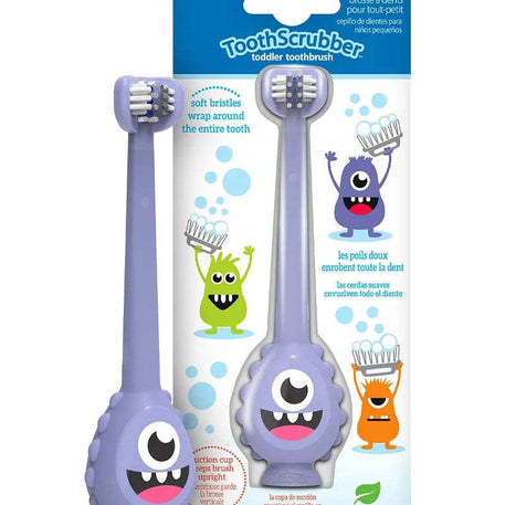 Dr. Brown's Brosse à Dents Monster 1-4A - Mauve - Dr. Brown's - Brosse à dents pour bébé Maroc -www.babyboss.ma