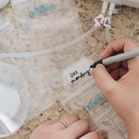 Dr. Brown's Sachets de Conservation 180ml - 25 Sachets - Dr. Brown's - Sachets de Conservation du Lait pour bébé Maroc -www.babyboss.ma