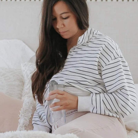 Dr. Brown's Tire-lait Manuel avec Protection en Silicone SoftShape™ et Biberon à Col Large 150ml - Dr. Brown's - Tire-Lait Manuels pour bébé Maroc -www.babyboss.ma