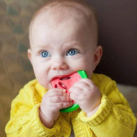 Dr. Brown's Anneau de dentition Apaisant 3M+ - Pastèque - Dr. Brown's - Anneau de dentition - Babyboss.ma