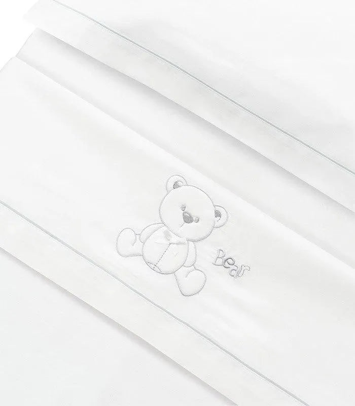 Draps berceau BEAR BOW 100% Coton Interbaby - BABYBOSS sommeil - pour bébé maroc