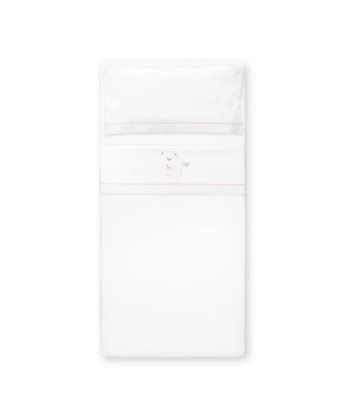 Draps berceau BEAR BOW 100% Coton Interbaby - BABYBOSS sommeil - pour bébé maroc