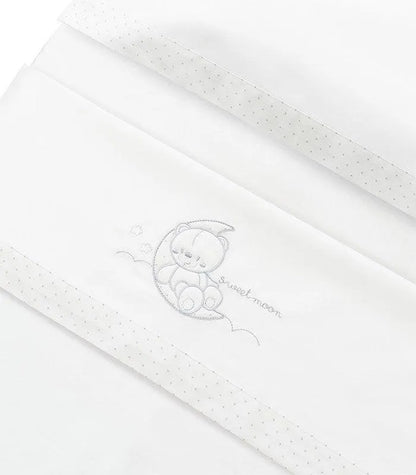 Draps de berceau SWEET MOON 100% Coton Interbaby - Babyboss.ma - Interbaby - pour bébé maroc