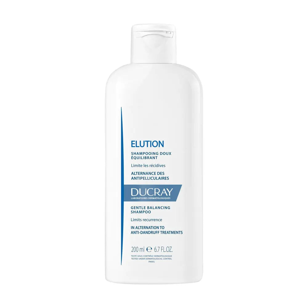 Ducray Elution Shampooing Doux Équilibrant Antipelliculaire 200ml
