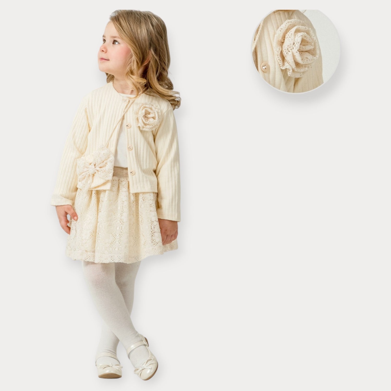 Ensemble Fille - Veysi Bebe - Vêtements Filles pour bébé Maroc -www.babyboss.ma