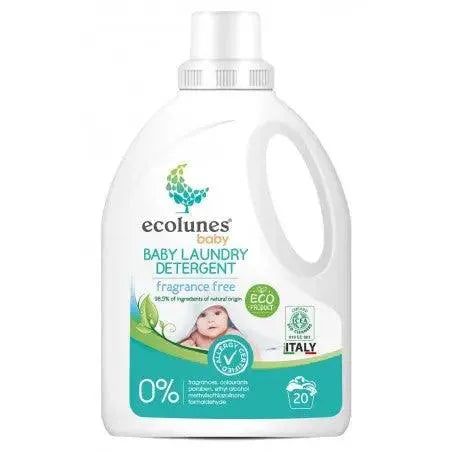 ECOLUNES LESSIVE BÉBÉ ÉCOLOGIQUE ET HYPOALLERGÉNIQUE - 20 LAVAGES 1 L - Babyboss.ma - Ecolunes - pour bébé maroc