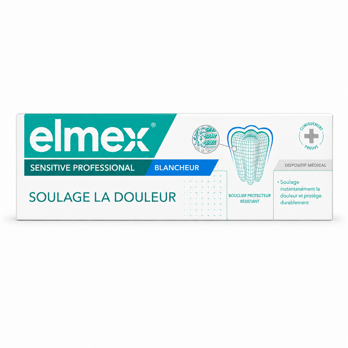 Elmex sensitive professional blancheur - dentifrice pour dents sensibles - 75 ml