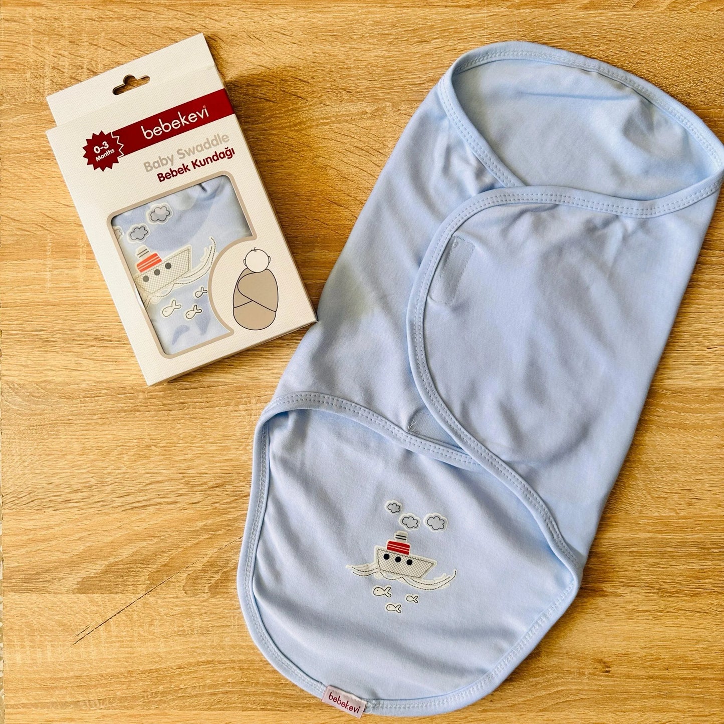 Emmaillotage deluxe bébé coton naturel – Bebekevi - Babyboss.ma - bebekevi - pour bébé maroc