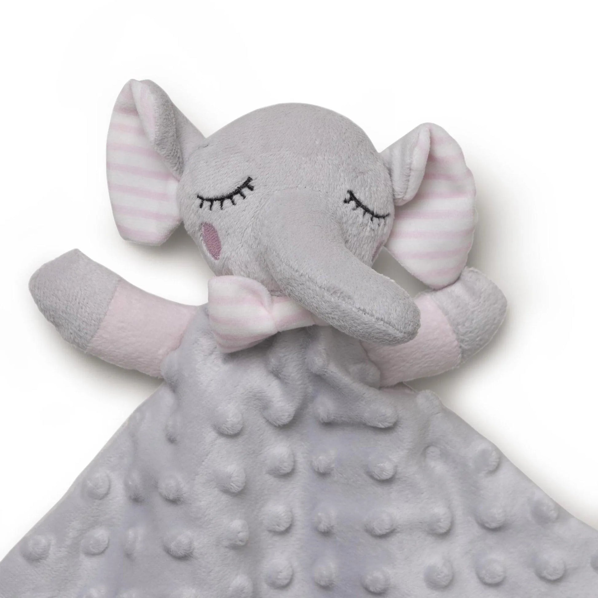 Ensemble Cape de Bain et Dou Dou Bco/Éléphant Rose - Babyboss.ma - Interbaby - pour bébé maroc